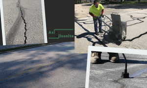 what are transverse & longitudinal cracking in asphalt pavement